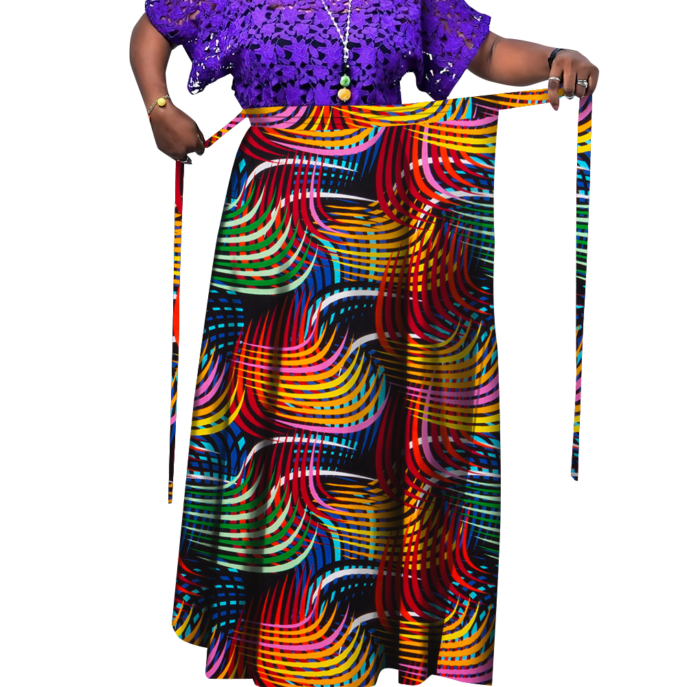 ORIENTAR femmes traditionnel sirène jupe longue robe afrique Bazin Riche imprimer vêtements dame femmes pagne grande taille WY9792-2