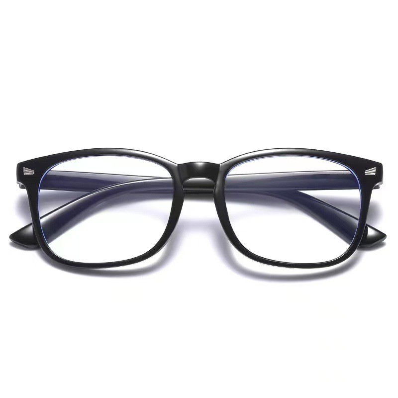 Lunettes classiques à monture carrée pour femmes et hommes, lunettes d'école pour la vie quotidienne, accessoires vestimentaires