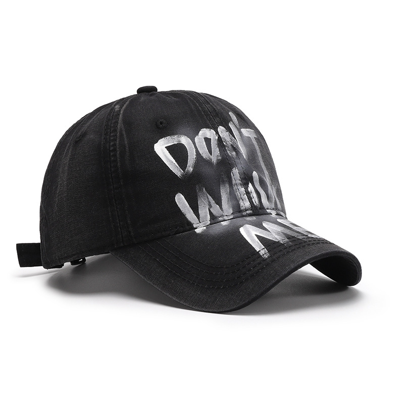 Casquette de baseball en coton pour hommes et femmes, haut souple, grandes lettres imprimées, chapeaux hip hop Y2K, unisexe