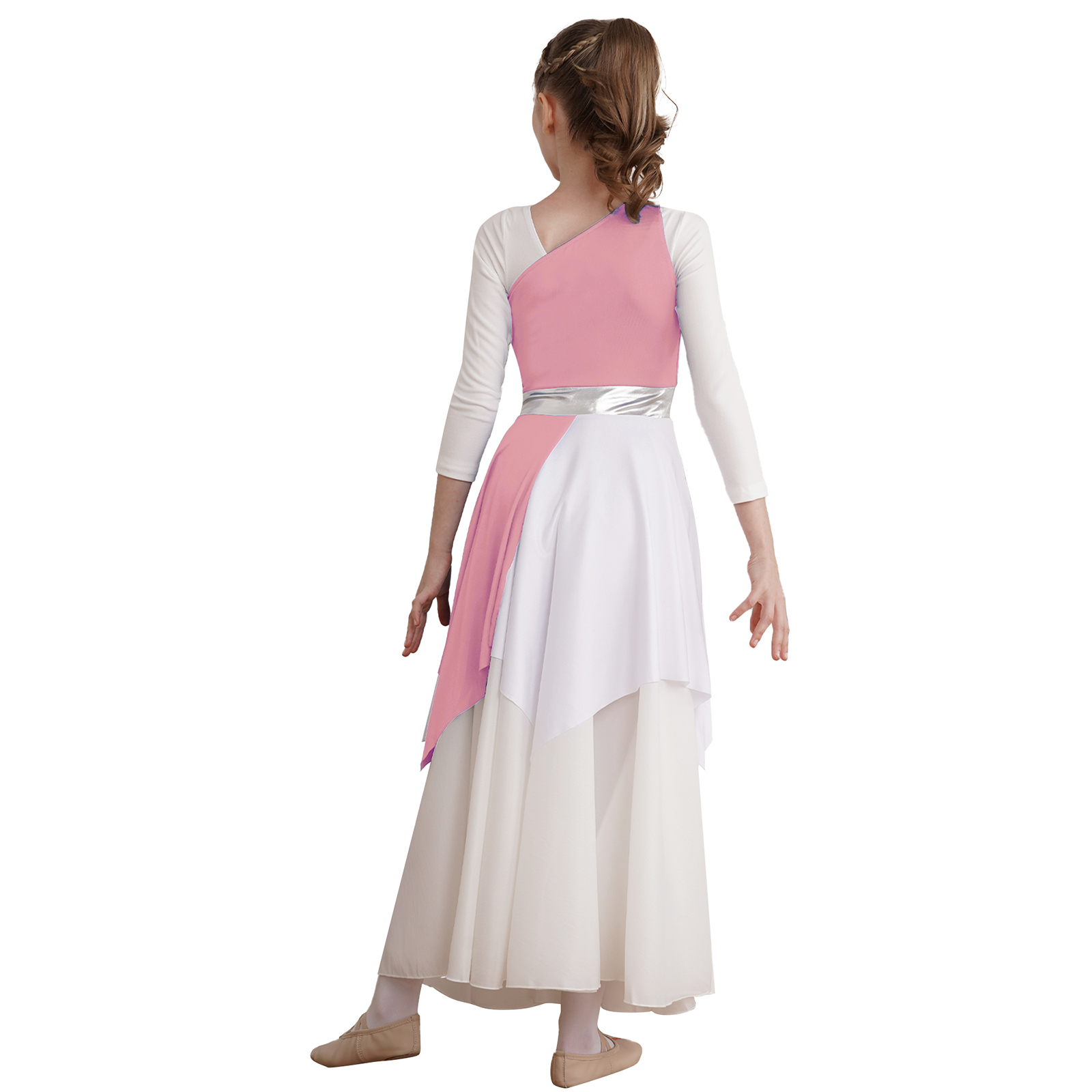 Robe de brevContemporaine pour Enfant Fille, Costume de Culte Chrétien, Tunique