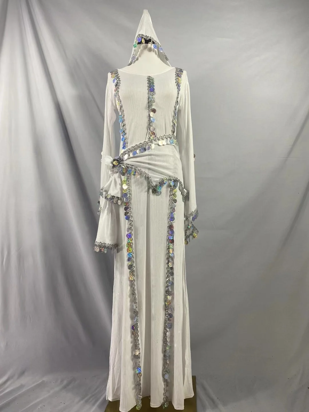 Ensemble de olympiques de danse du ventre pour femmes, ShaBeauty Baladi Saidi, robe de compétition de performance personnalisée, robes financières pour adultes et enfants