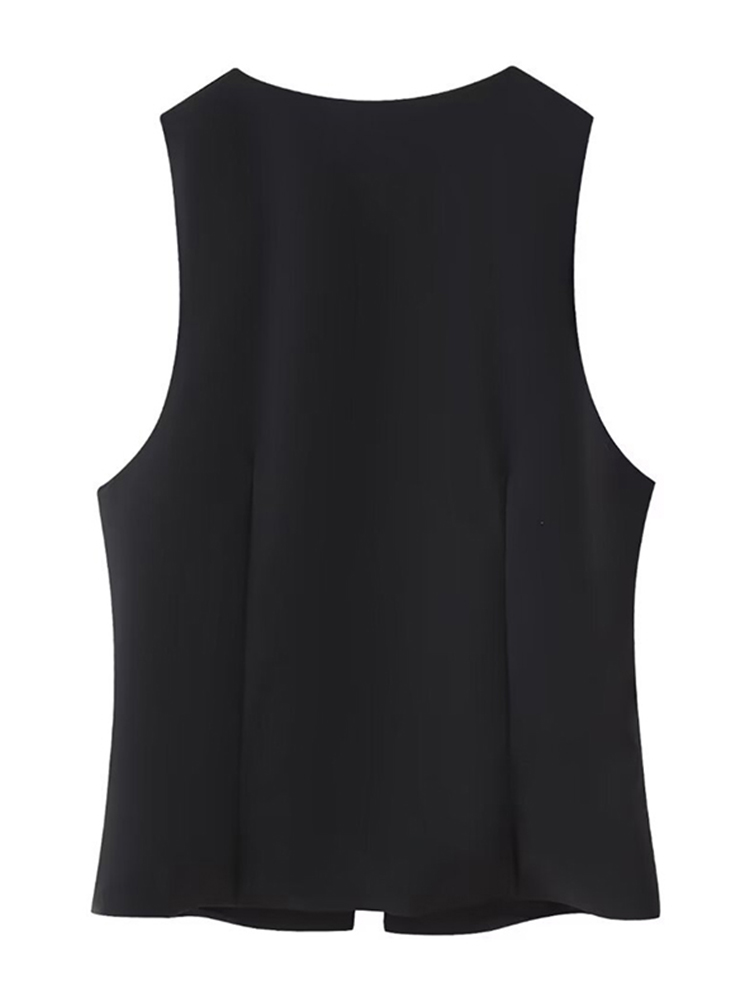 Haut en fibre à col en V à lacets pour femmes, mode vintage, solide, femme, sexy, fête, précieux, été, Y2k, 2025