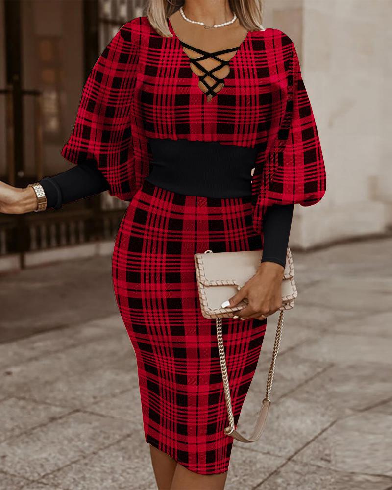 Robe évidée à manches longues et col en V pour femmes, robes de hanche, pack de taille, mode décontractée, été, automne, 2022