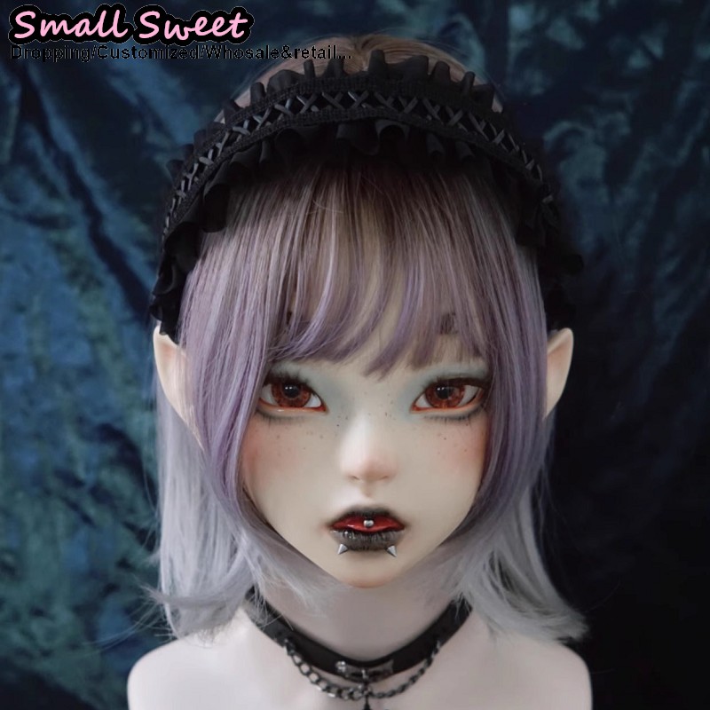Goth sous-culture accessoires pour cheveux Harajuku gothique Lolita Y2K fille Punk foncé dentelle florale bandeau à volants bandeau cerceau pour cheveux