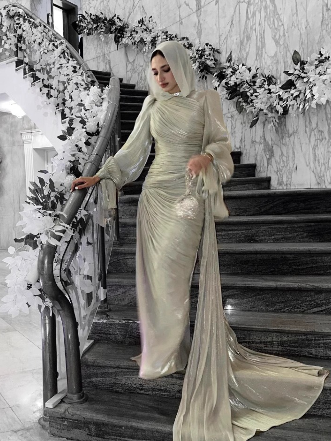 Eid soyeux femmes Robe musulmane Abaya fête Jalabiya Ramadan fête robes longues robes Largos arabe longue Robe maroc caftan 2025