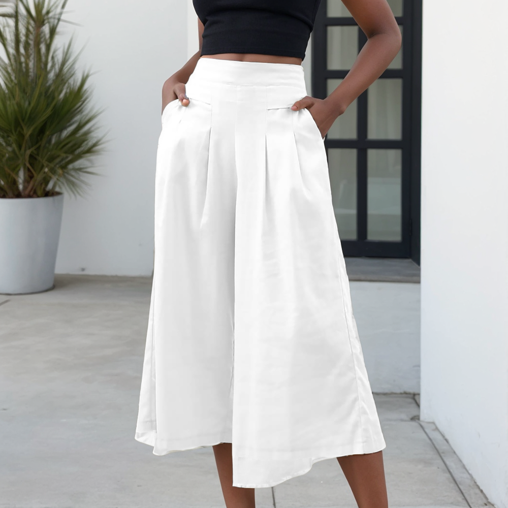 2025 femme pantalons d'été pour femmes coton lin grande taille pantalon à jambes larges solide élégant ample OL jeune mode quotidien élastique pantalon