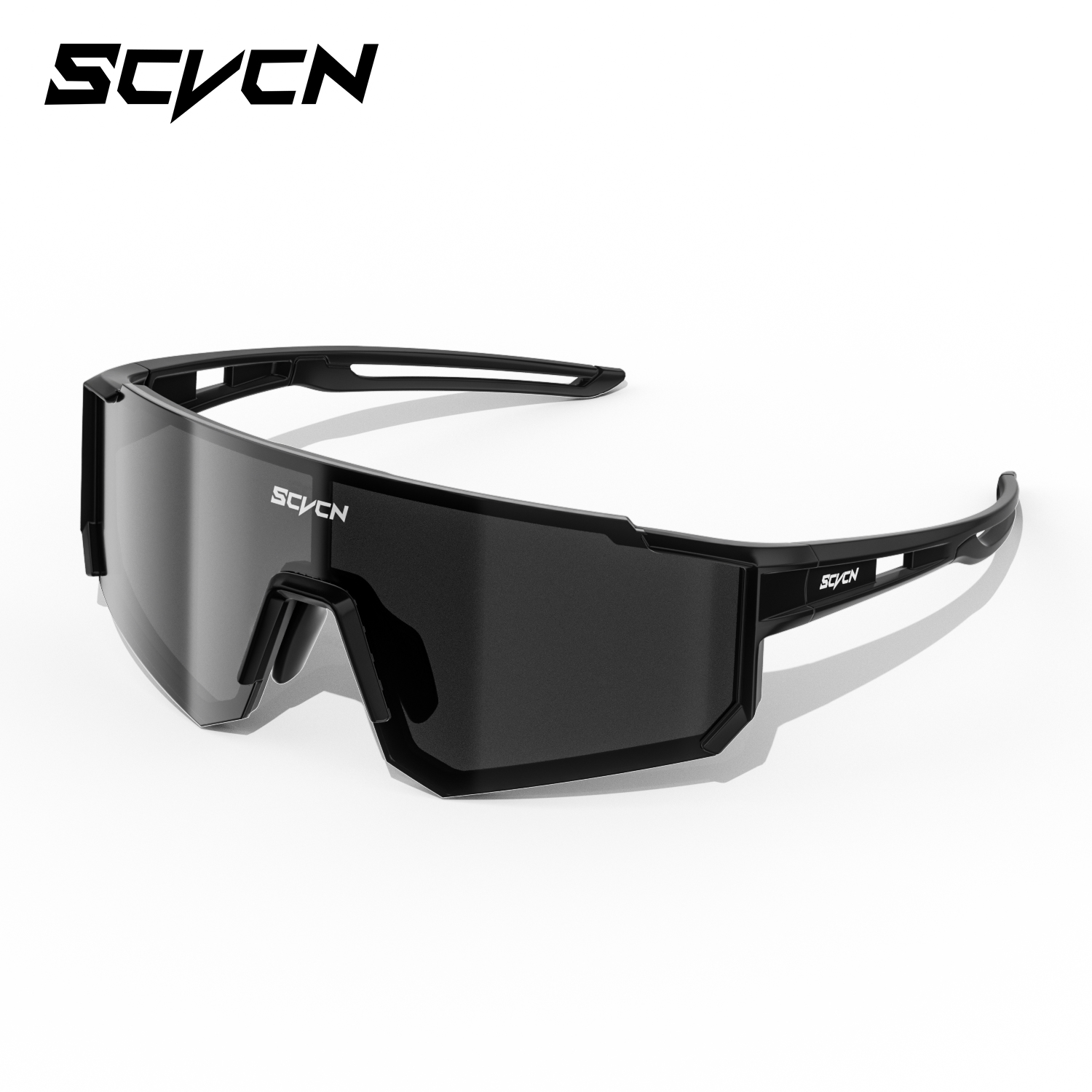 Lunettes de soleil photochromiques SCVCN, lunettes de sport pour homme, lunettes de vélo, lunettes de randonnée pour femme, lunettes de protection UV400 pour fêtes et vacances