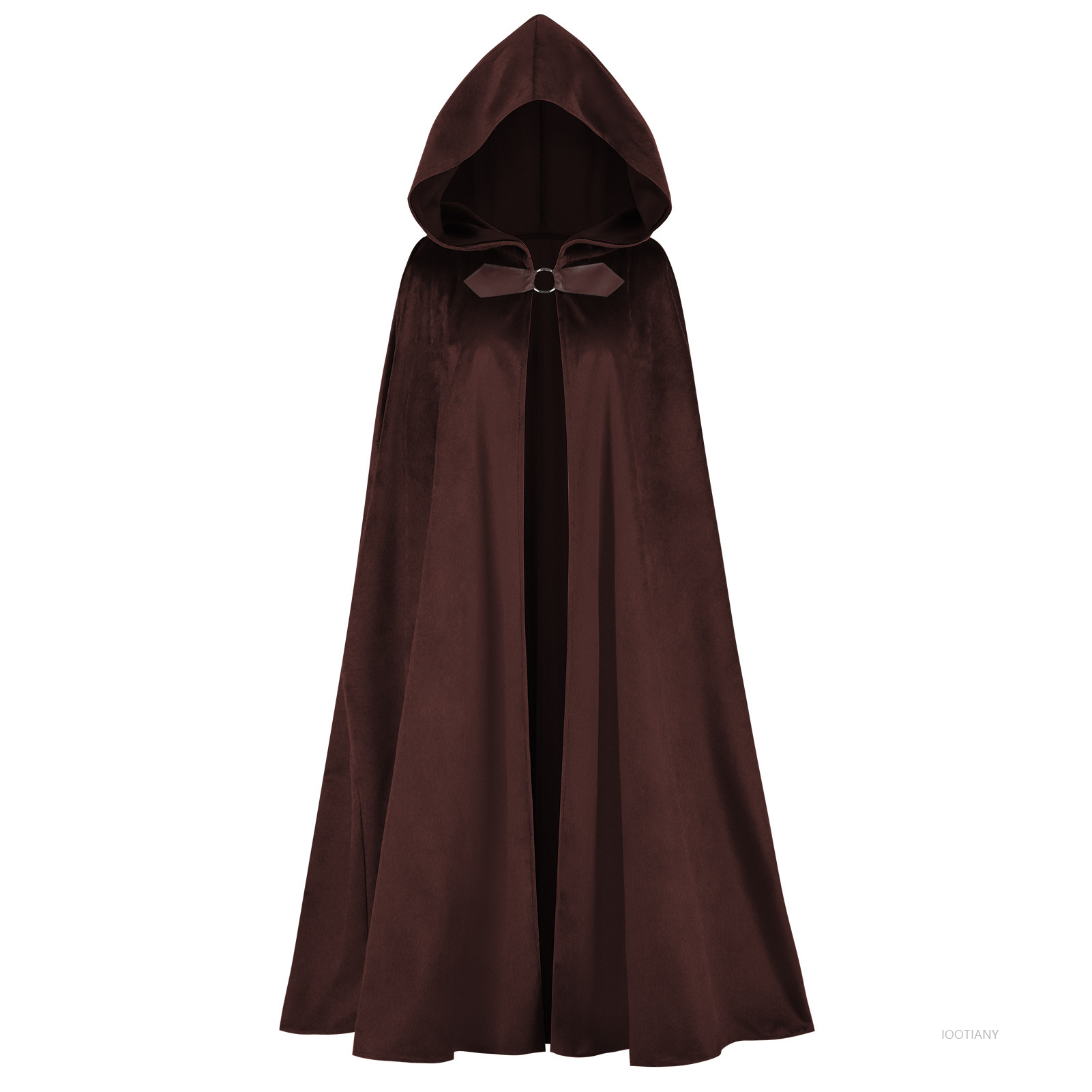 Cape à capuche en velours fin pour hommes et femmes, cape de magicien du diable, fête de la Renaissance, Cosplay médiéval pour femmes, Vampire d'halloween, Robe de Pirate, châle 2025