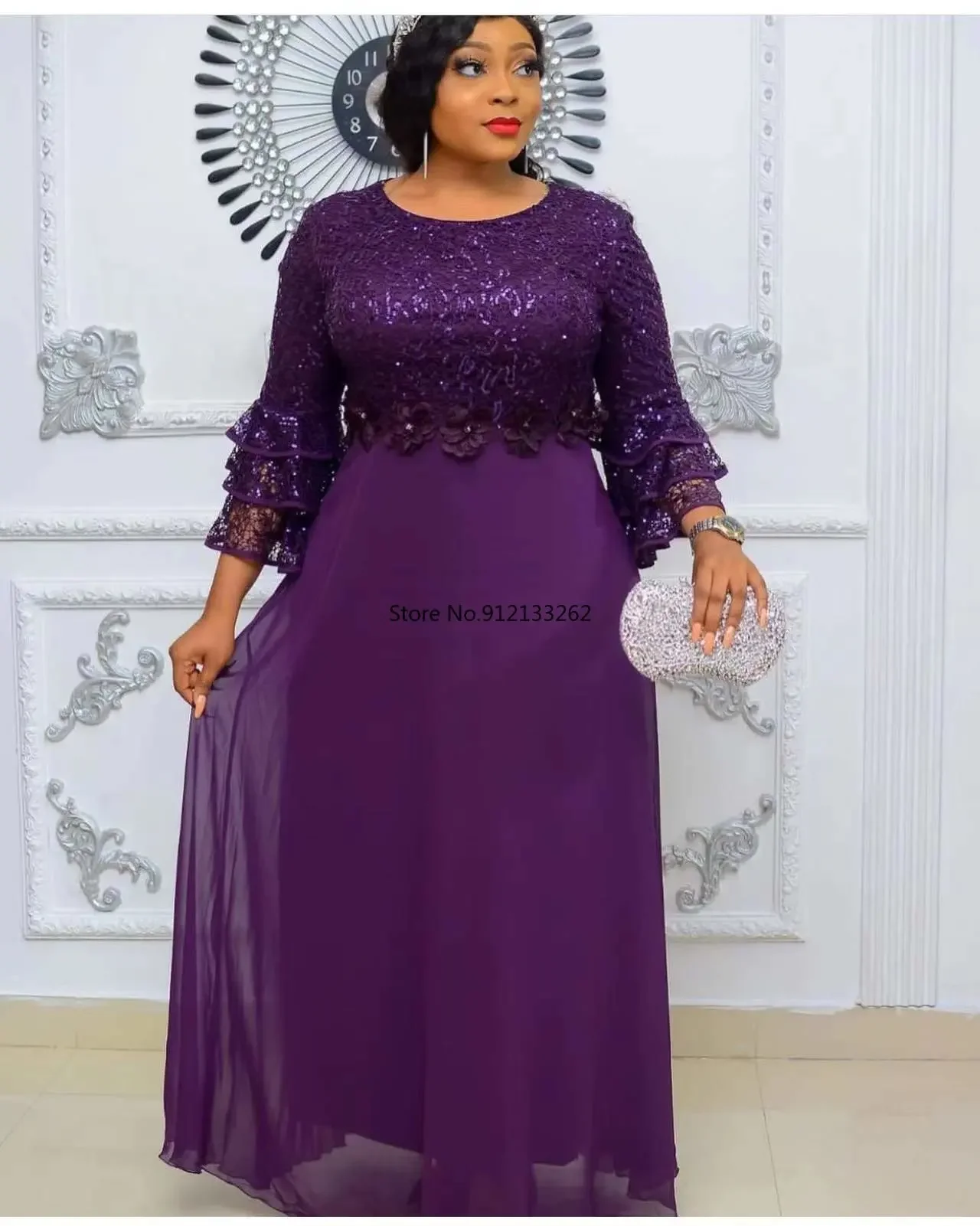 Robes de Soirée Africaines Personnalisées pour Femmes 2025 – Nouvelle Collection Dashiki Ankara en Dentelle, Robes de Mariage Élégantes, Maxi Robes Musulmanes Turques Grandes Tailles