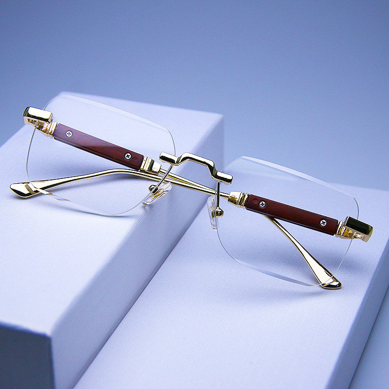 Lunettes de soleil sans monture, rectangulaires, tendance, populaires, pour femmes et hommes, lunettes de soleil carrées pour femmes et hommes, pour les voyages d'été, Oculos
