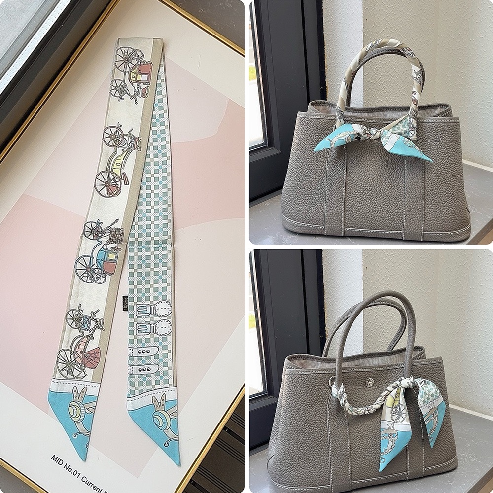 Ruban sergé 5*90cm pour poignée de sac, foulard en soie pour poignée de sac, bandeau pour femme, vente en gros