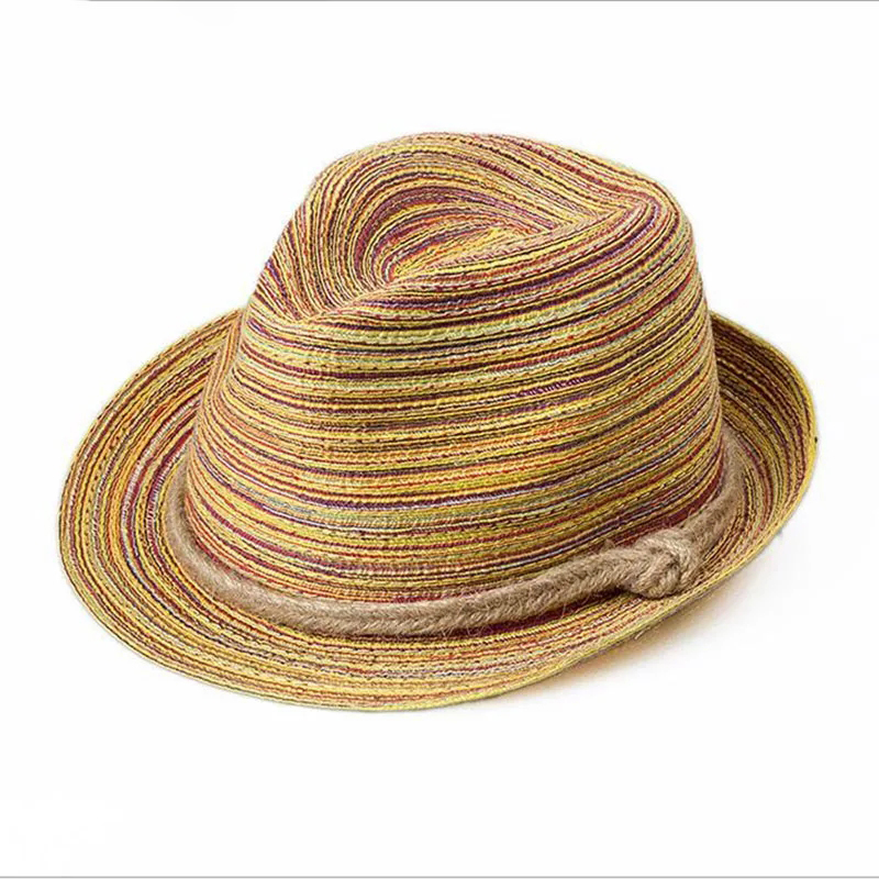 Chapeaux d'été pour femmes et hommes, chapeaux de paille à nœud, chapeaux de plage, chapeaux jazz, chapeaux Panama, chapeaux de marin, chapeaux bohèmes de voyage pour femmes.