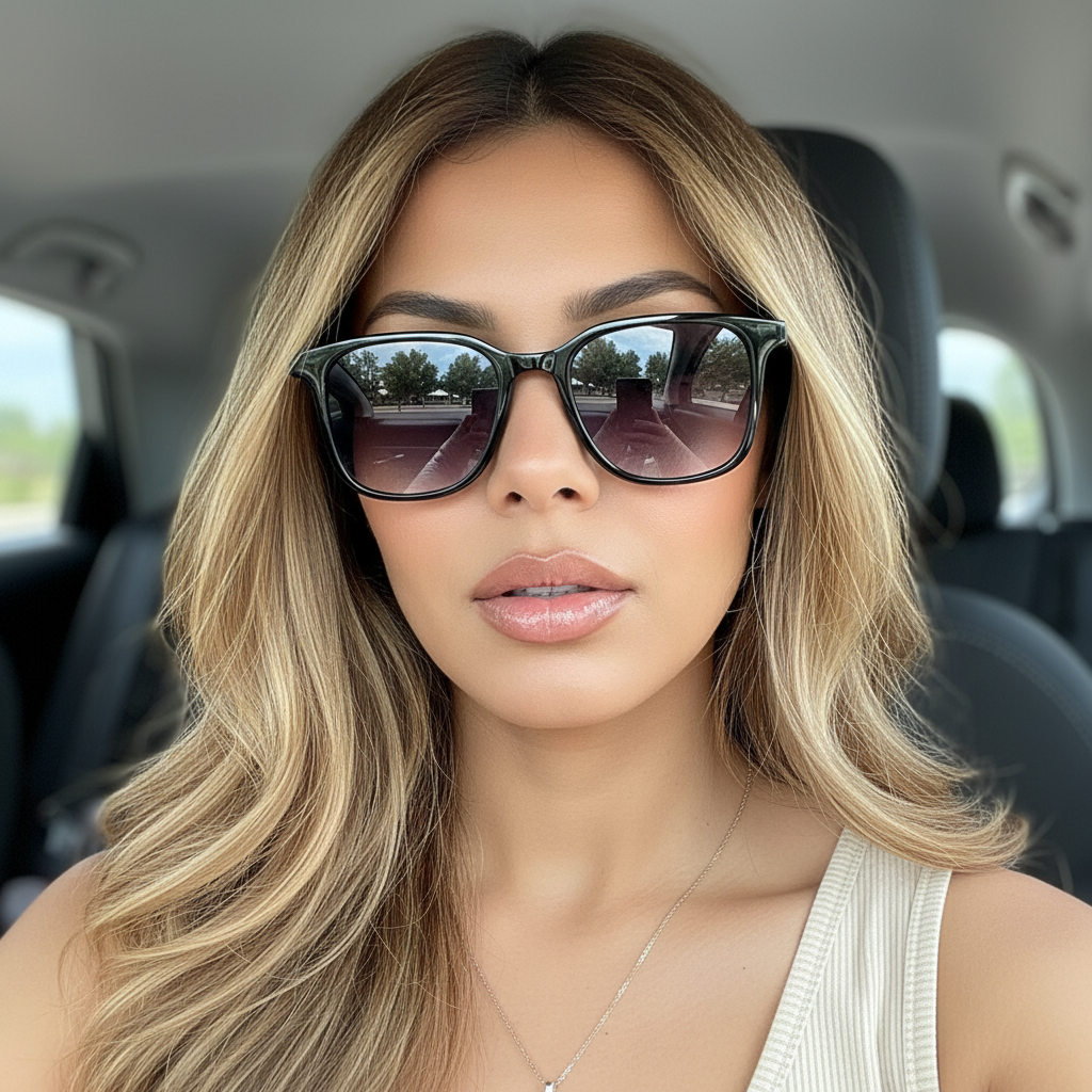 Lunettes de soleil pour myopie, lunettes de protection solaire, monture de couleur noire tendance, style estival, pour hommes et femmes6026