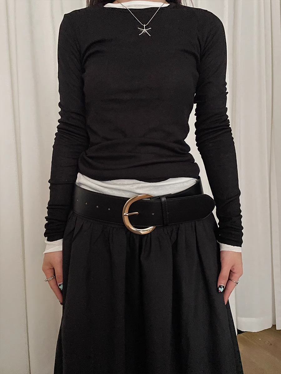 Ceinture large pour femmes, nouvelle ceinture de taille en cuir polyvalente haut de gamme, Style occidental américain rétro pour filles, printemps 2025