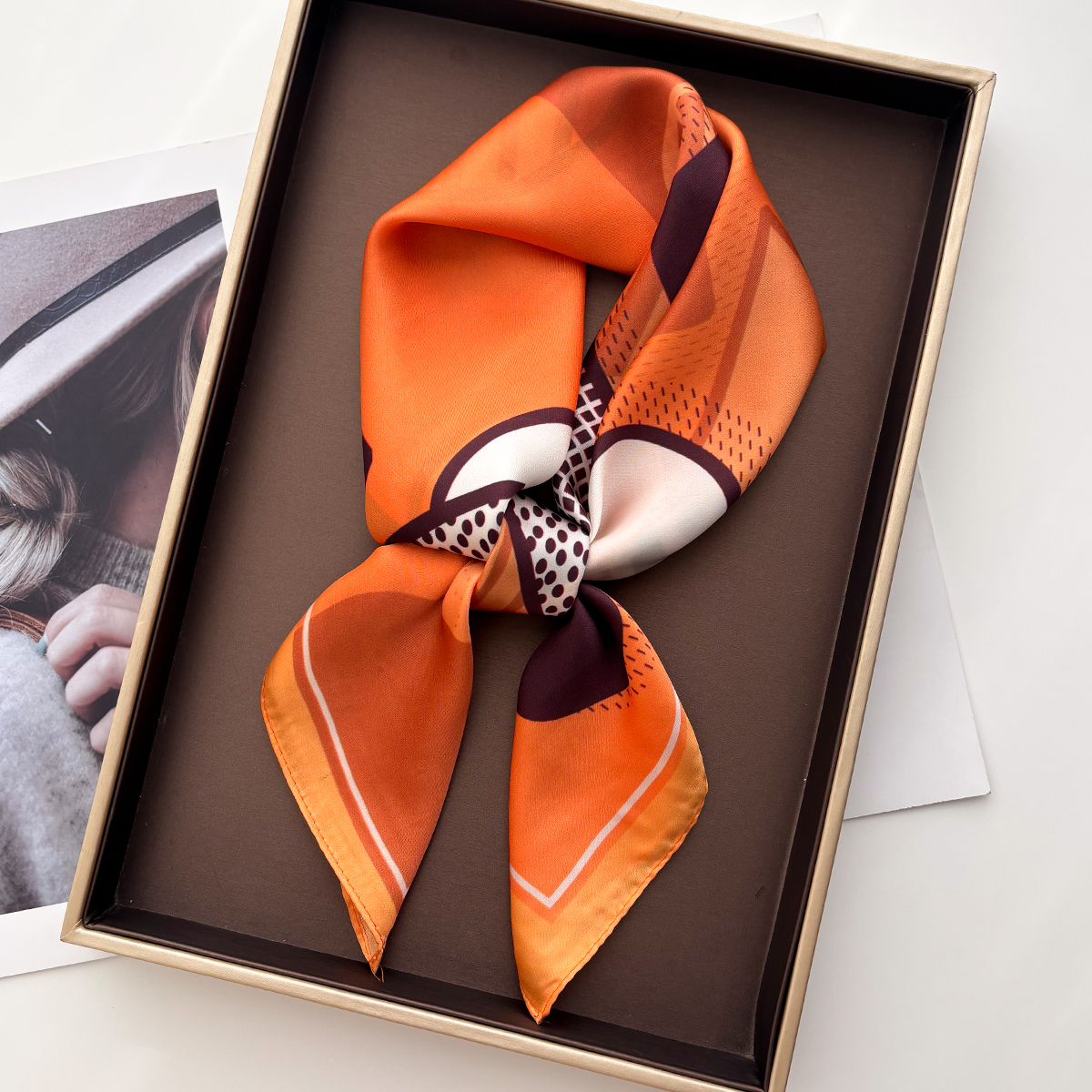 Foulard carré de luxe pour femmes, élégant, Hijab, tache douce, Imitation soie, châle à la mode pour voyage