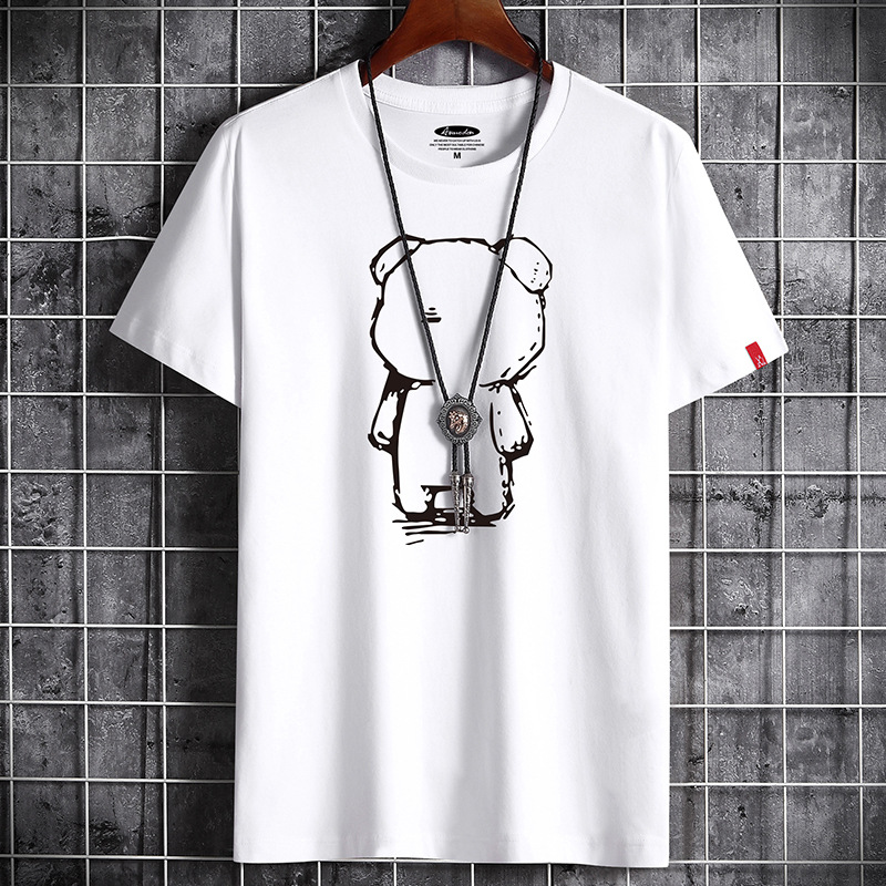T-shirt pour hommes 2022 Date Vêtements Fitness Blanc O Cou Anime Homme T-shirt Pour Homme Respzed S-6XL Nouveaux Hommes Économie Goth Punk