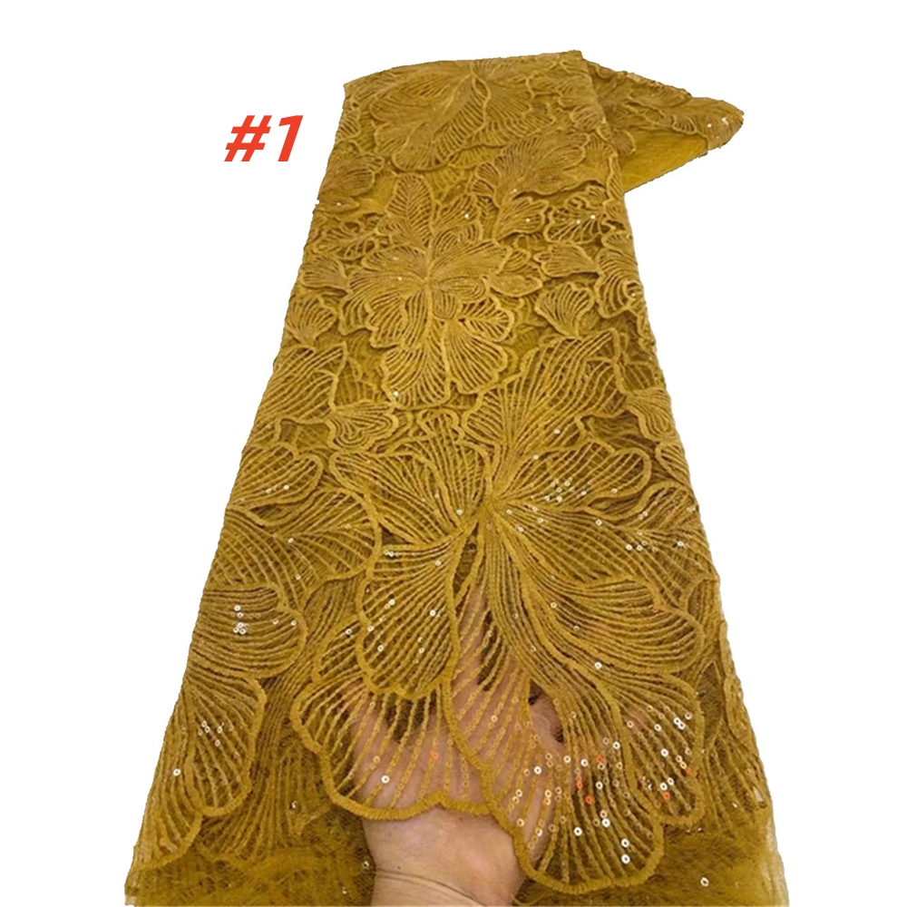 Tissu de dentelle africaine à sequins en tulle français rose 2026 – Tissu de dentelle nigérian brodé pour femmes, idéal pour les mariages et les fêtes