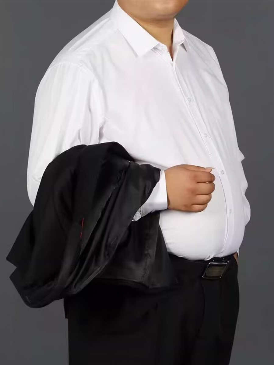 Grande taille 11XL 10XL 9XL nouveaux chemises sociales pour hommes à manches longues affaires classique bureau formel noir blanc chemises habillées hommes vêtements