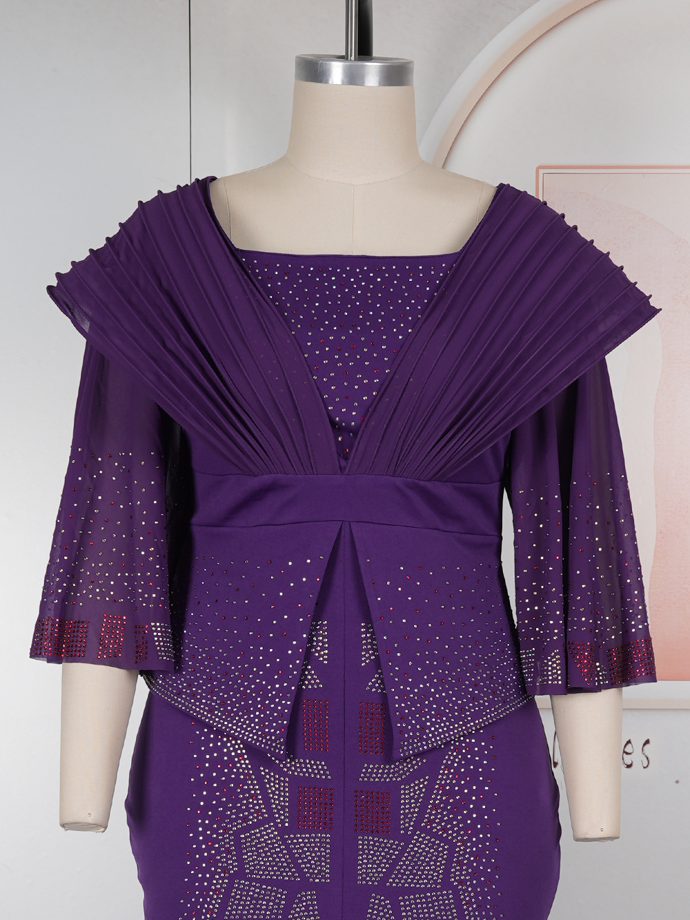 Robes de soirée de luxe pour femmes, longue robe de soirée sirène brillante, vêtements africains, robe de bal de mariage, robe longue de soirée, kaftan Dubaï