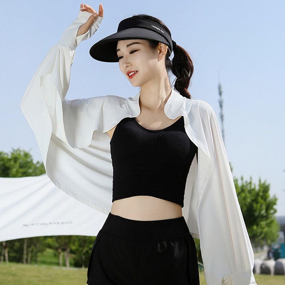 Couverture de bras pour femmes, châle d'été, manches de conduite, Protection solaire, écharpe enveloppante, manchette de plage, manches d'épaule, accessoires pour vêtements