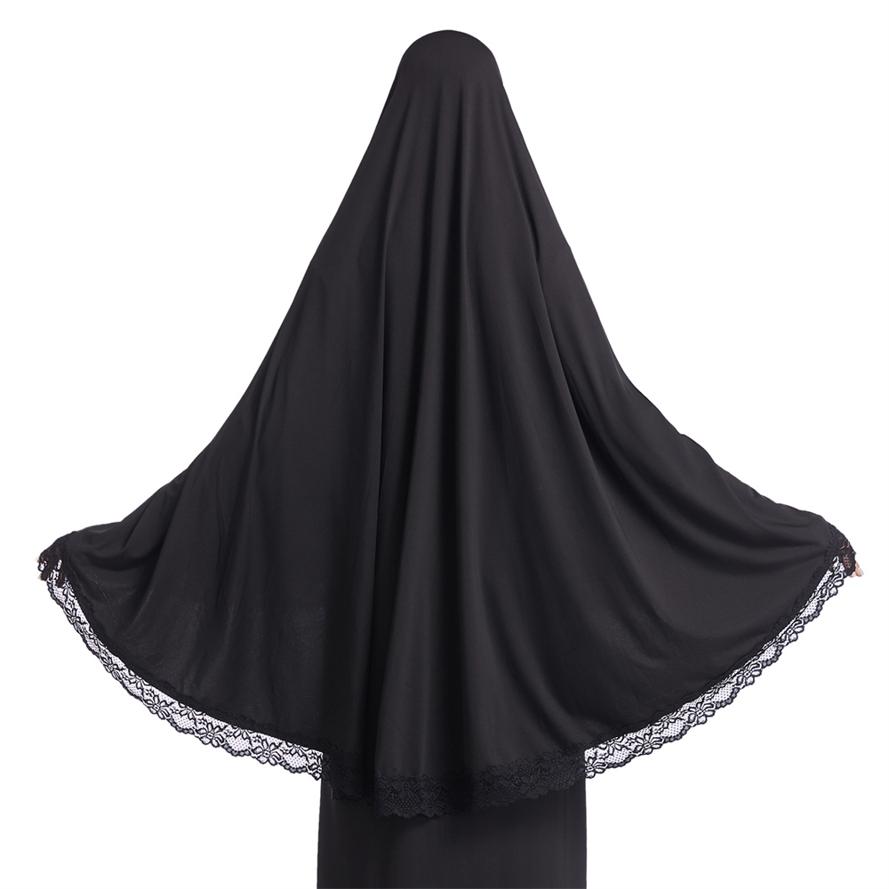 Longue Khimar Eid Ramadan femmes musulmanes Abaya Hijab robes Burqa foulard islamique prière vêtement aérien Turban voile vêtements