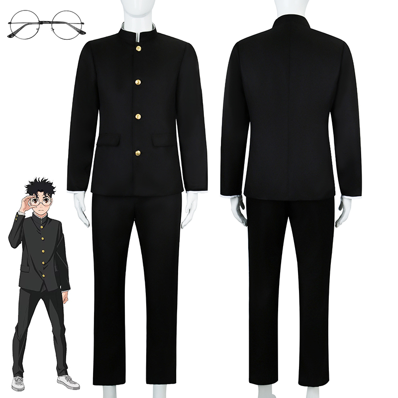 Costume de Cosplay Anime Dandadan Aira Shiratori JK, jupes de marin, Costume Momo Ayase Ken Takakura, vestes et pantalons, perruque, ensembles scolaires