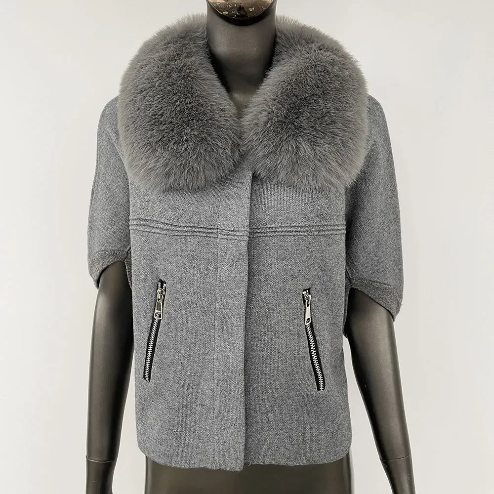 Cardigan court pour femmes d'âge moyen, vêtements d'hiver coréens, vêtements de nombreuses filles, pull de noël, pulls amusants pour dames