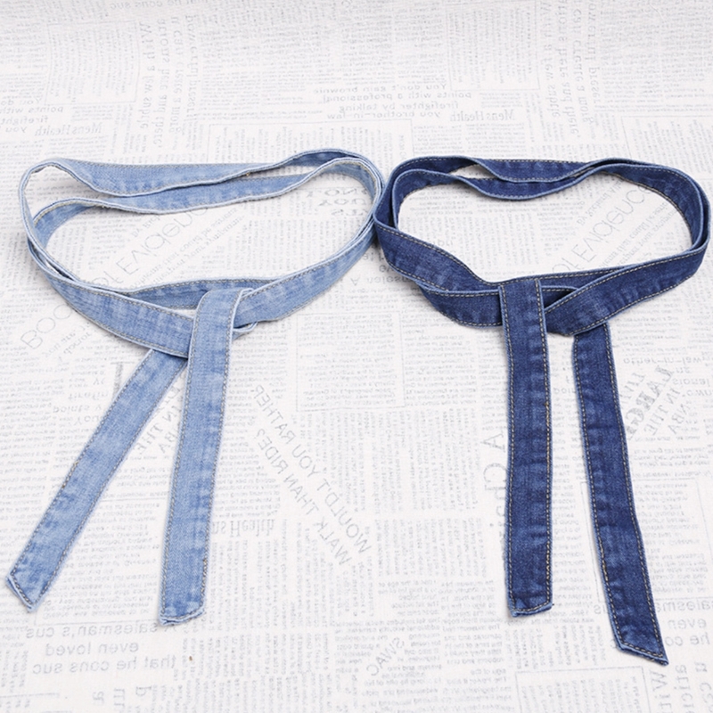 Denims taille sangle jean robes ceinture décorative femmes fille taille décors en gros
