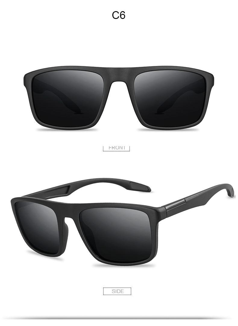 Lunettes de conduite classiques pour hommes, lunettes de soleil polarisées de styliste, pêche, randonnée, Sports de plein air