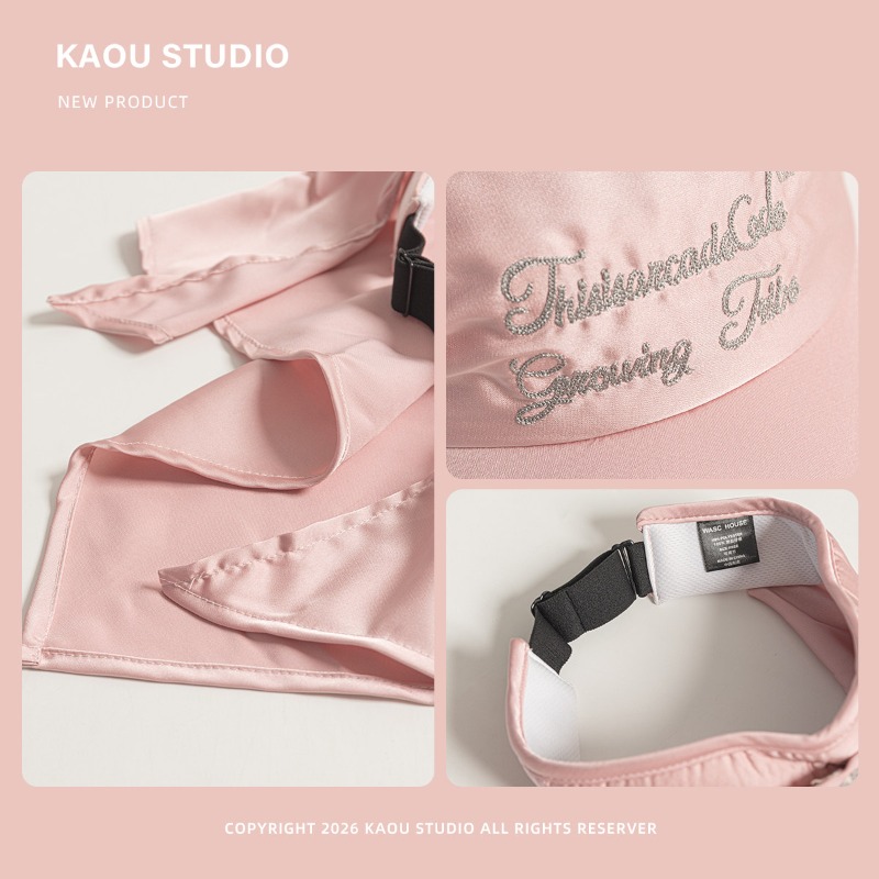 Chapeaux de soleil polyvalents style rétro américain hip-hop avec sangle pour hommes et femmes, protection solaire printemps-été