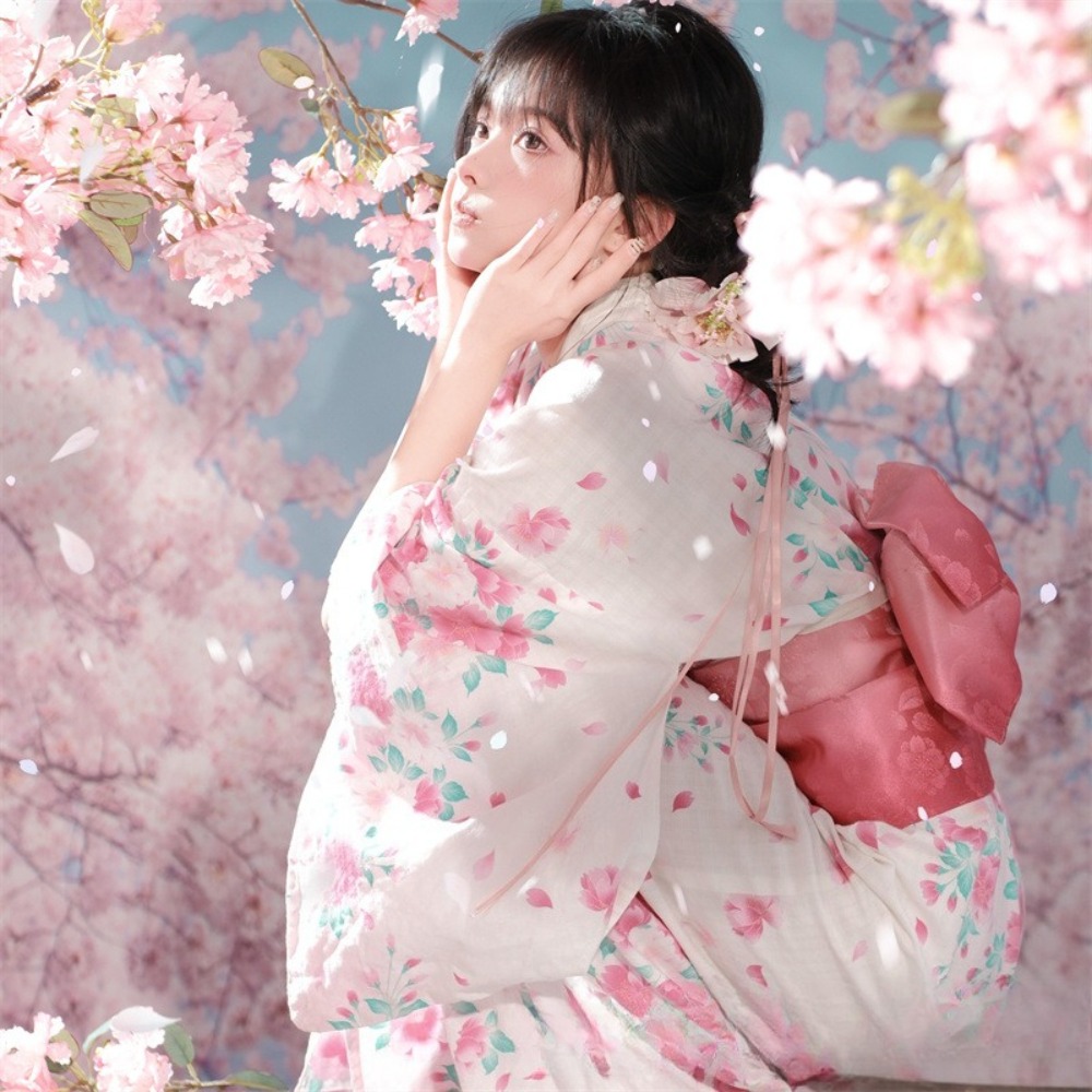 Kimono Yukata japonais rétro amélioré pour femmes, robe traditionnelle, tenue ample et élégante pour fête à thème, Halloween, Cosplay