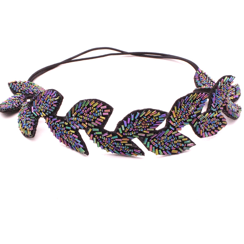 Perles de rocaille ethniques bandeau fait à la main bandeau perlé personnalisé pour femmes et filles accessoires de cheveux