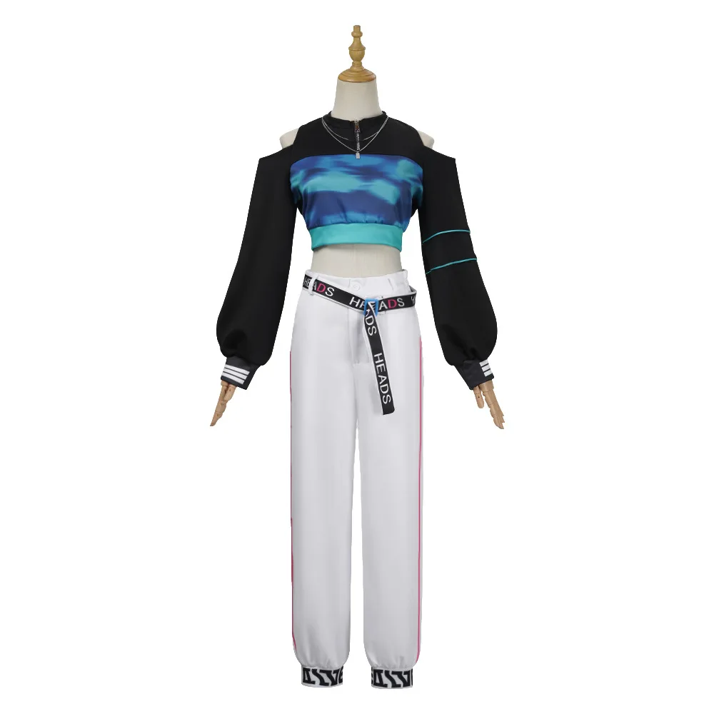 Costume de cosplay du personnage Shiraishi An du jeu d'anime PJSK, tenue d'anniversaire du 3ème anniversaire de Vivid BAD SQUAD, costume de fête d'Halloween