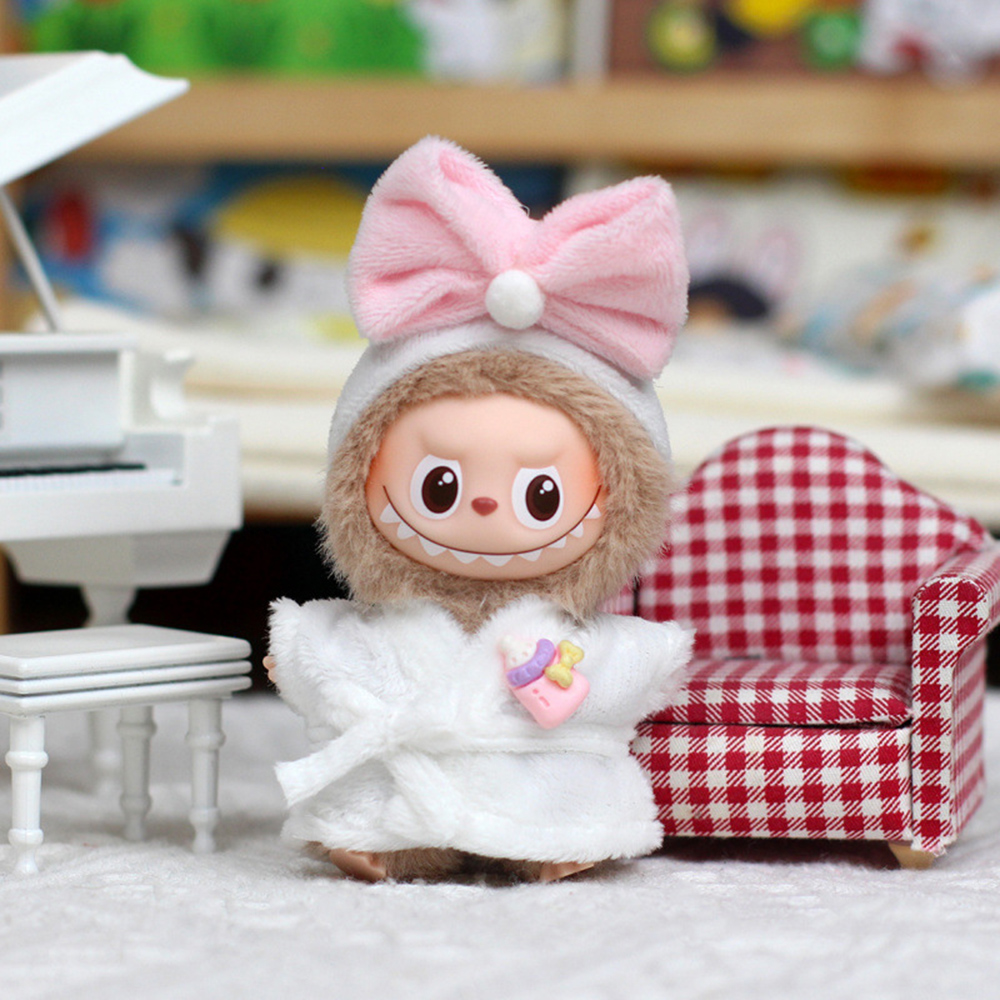 [Vêtements uniquement] vêtements pour Mini Labubu4.0 broches pour série Love, salopette, peignoir, robe de princesse, ensemble de vêtements de poupée