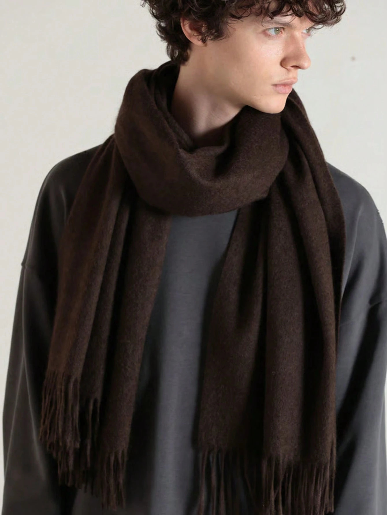 2025 nouveau hiver hommes châle foulards Wrap Design cachemire écharpe chaude mode Pashmina Poncho foulard Echarpe Bandana