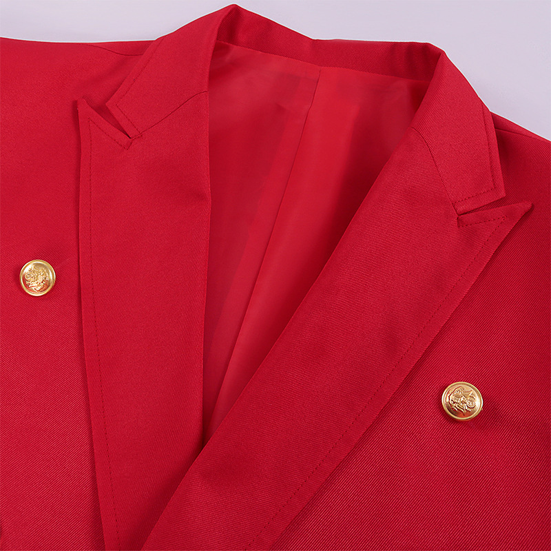 Manteau de Costume médiéval pour hommes, manteau de queue de palais coloré, Style Punk, vestes de couleur rouge pour spectacle sur scène d'halloween
