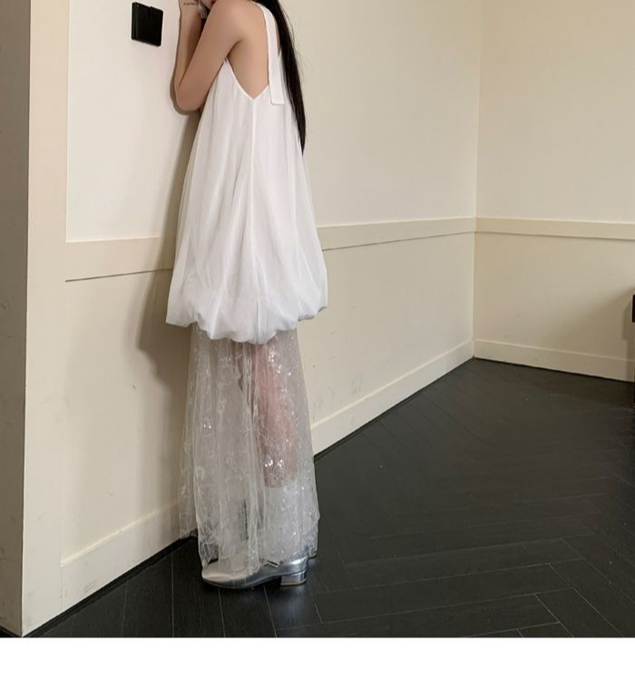 Robe blanche pour femmes, jupe longue, nouveau Design d'été, à la mode, 2026