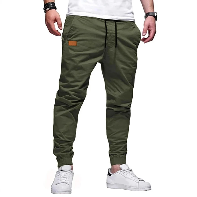 Pantalon cargo décontracté pour homme, pantalon de jogging élastique, pantalon de sport respirant, pantalon de course, pantalon de fitness, vêtements pour homme, streetwear