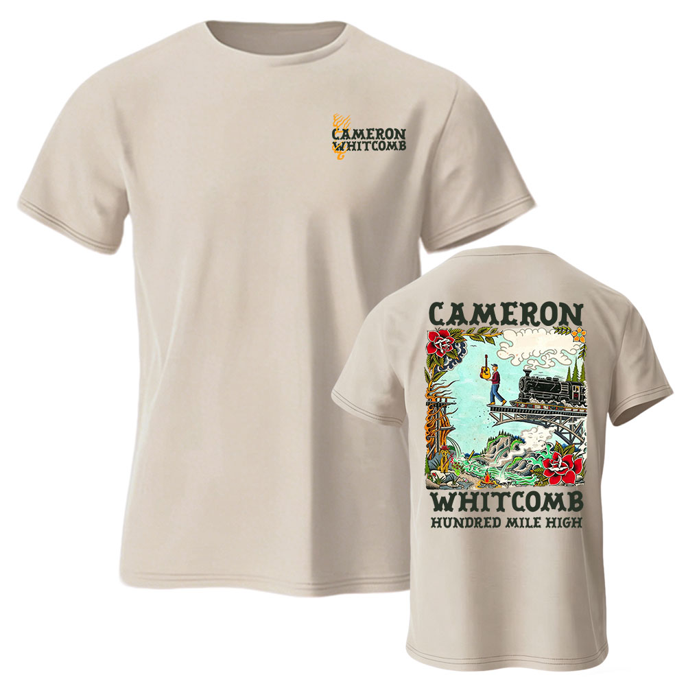 T-shirt Hundred Mile High CAMERON WHITCOMB Design Graphic Merch, t-shirts d'été en coton à manches courtes, vêtements décontractés à la mode pour hommes