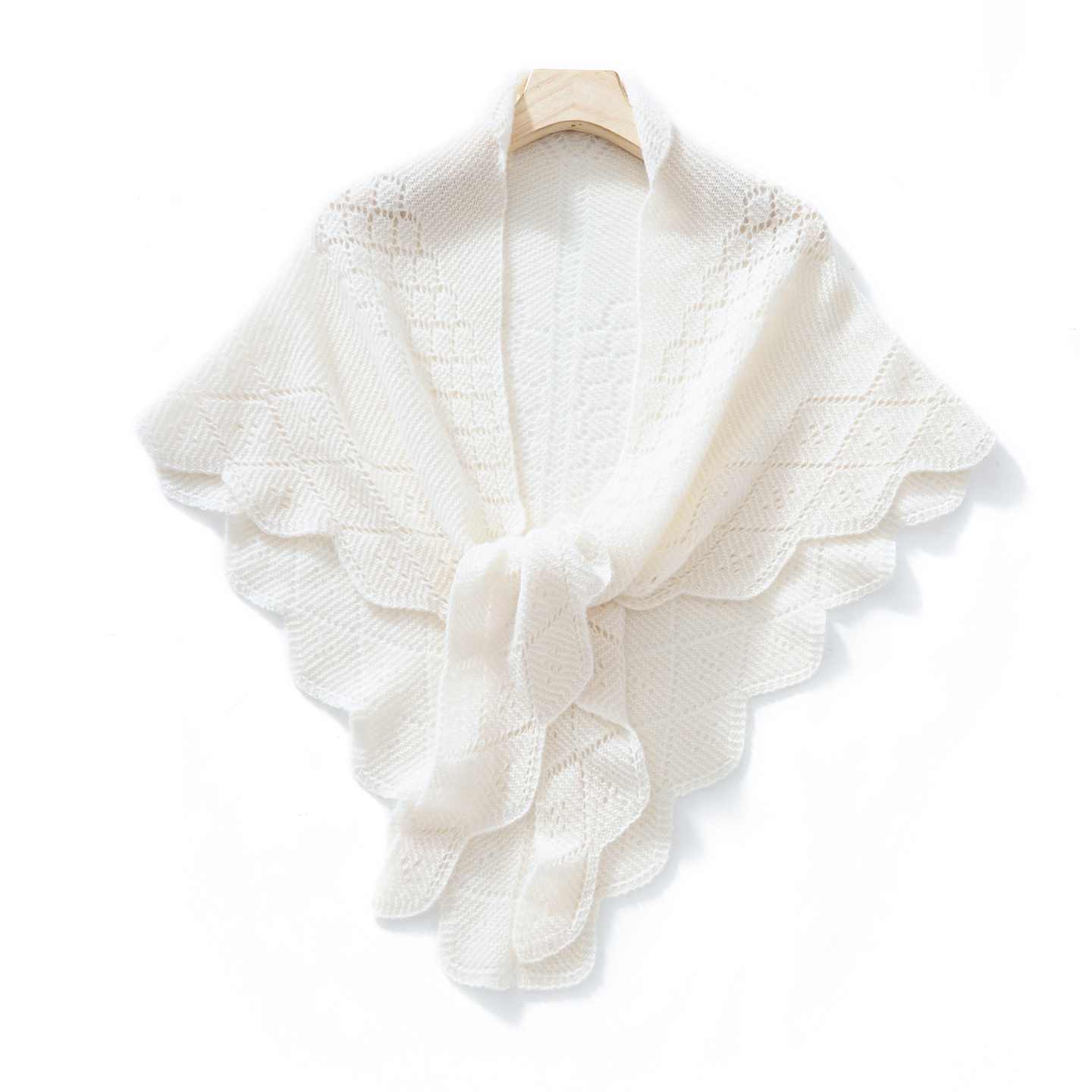 Châle de trajet polyvalent pour femmes, Chic, automne hiver, 100% laine mérinos, minimaliste, robuste, tricot creux, doux, thermique, couleur unie