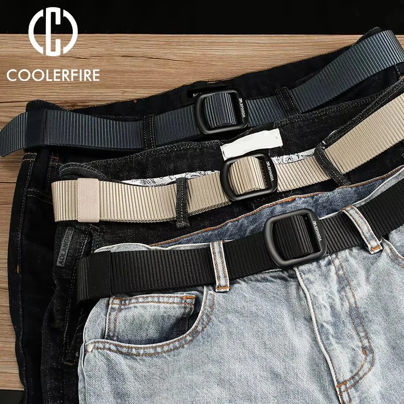 Hommes ceintures en Nylon sangle toile tissu décontracté ceinture tactique accessoires de haute qualité militaire jean armée taille mode ceinture HB068
