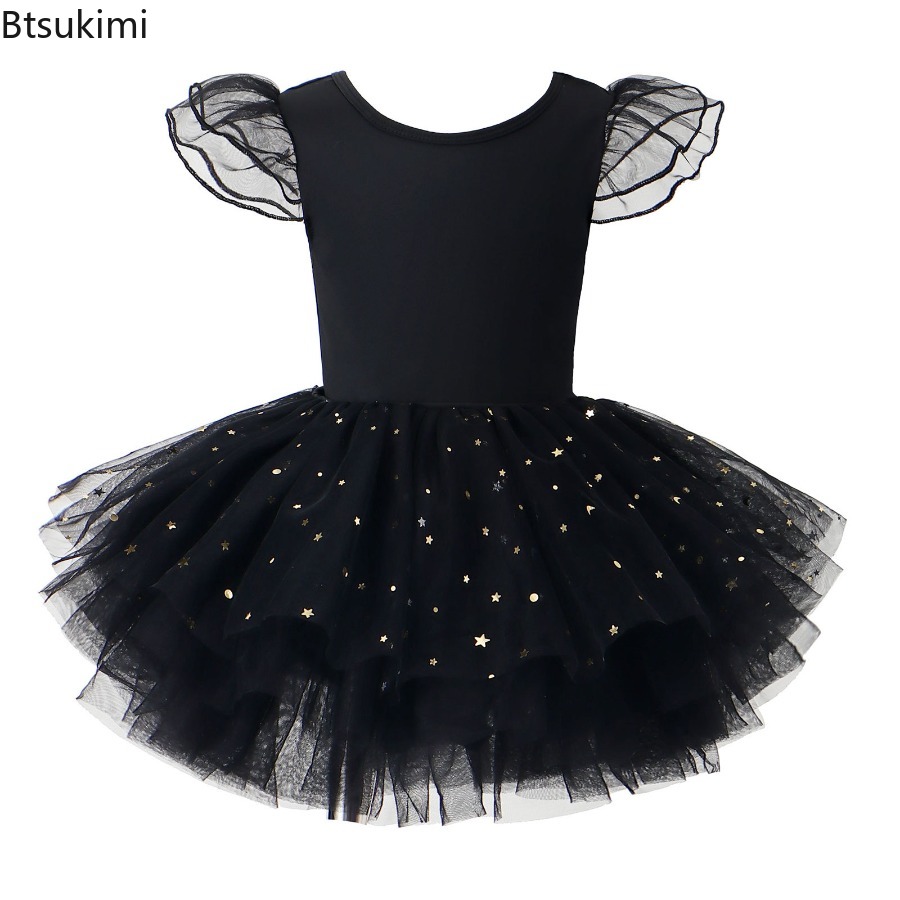 Costume de danse pour enfants, Robe Tutu, vêtements pour filles, justaucorps de Ballet, jupe de Ballet d'été, robes pour bébés