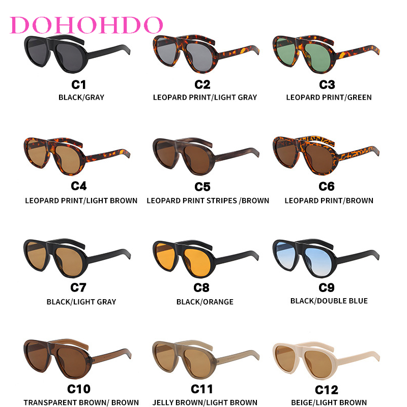 Nouvelles Lunettes de Soleil Aviateur Vintage de Luxe pour Femme et Homme, Grande Monture, Protection UV400, Idéales pour les Voyages en Extérieur