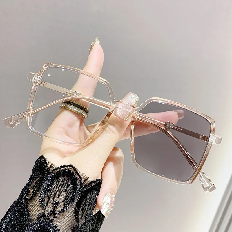 Lunettes photochromiques de luxe Design papillon, tendance, pour myopie, unisexe, pour hommes, couleur changeante, vue de près