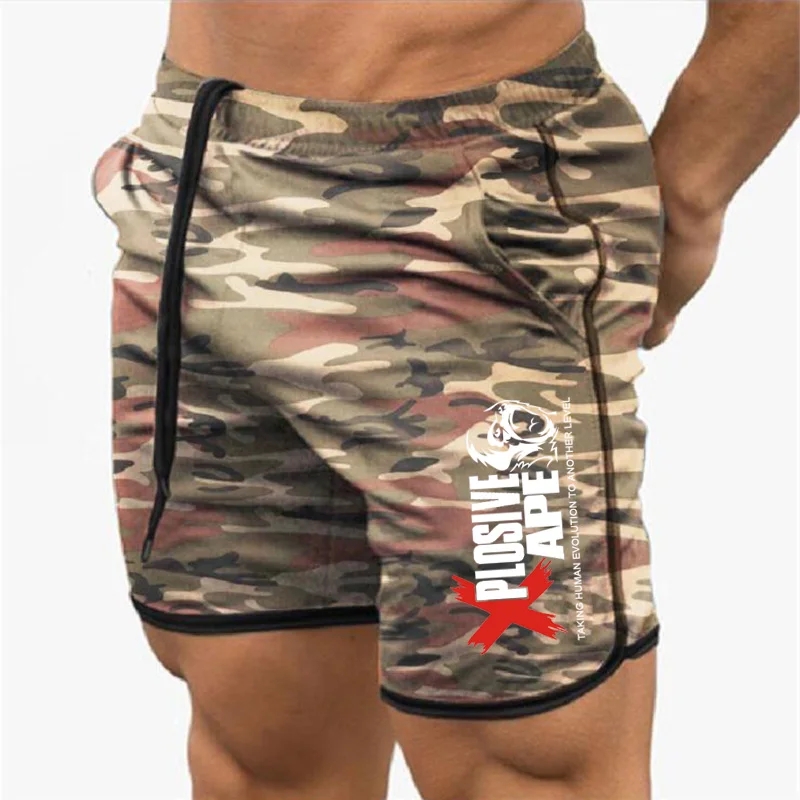 Shorts de jogging à séchage rapide pour hommes, pantalons courts de jogging, sports de course, entraînement de fitness, objectifs de gym, été