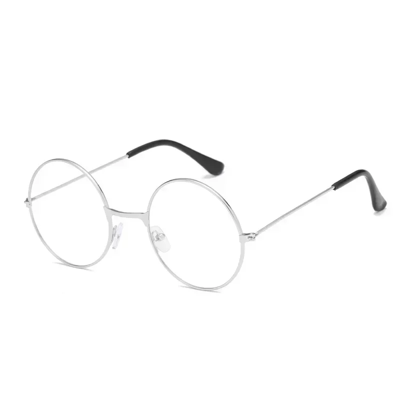 Harry rond métal plat rétro Art lunettes Cosplay accessoires Cosplay cadre adulte garçon vêtements accessoires cadeaux lunettes