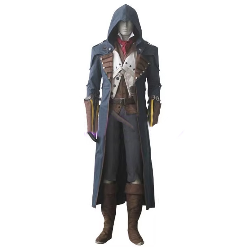 Costume de Cosplay Assassin Game Edward Ezio Arno, tenues d'halloween sur mesure