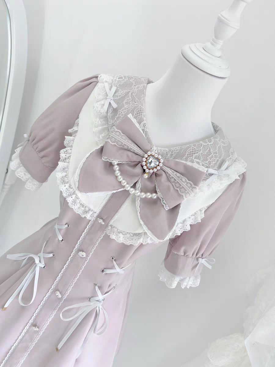 Ensembles jupe et haut à manches courtes Kawaii pour femmes, style Y2K, taille haute ajustée, nouvelle robe chic à carreaux gris, Jirai Kei, ensemble 2 pièces été