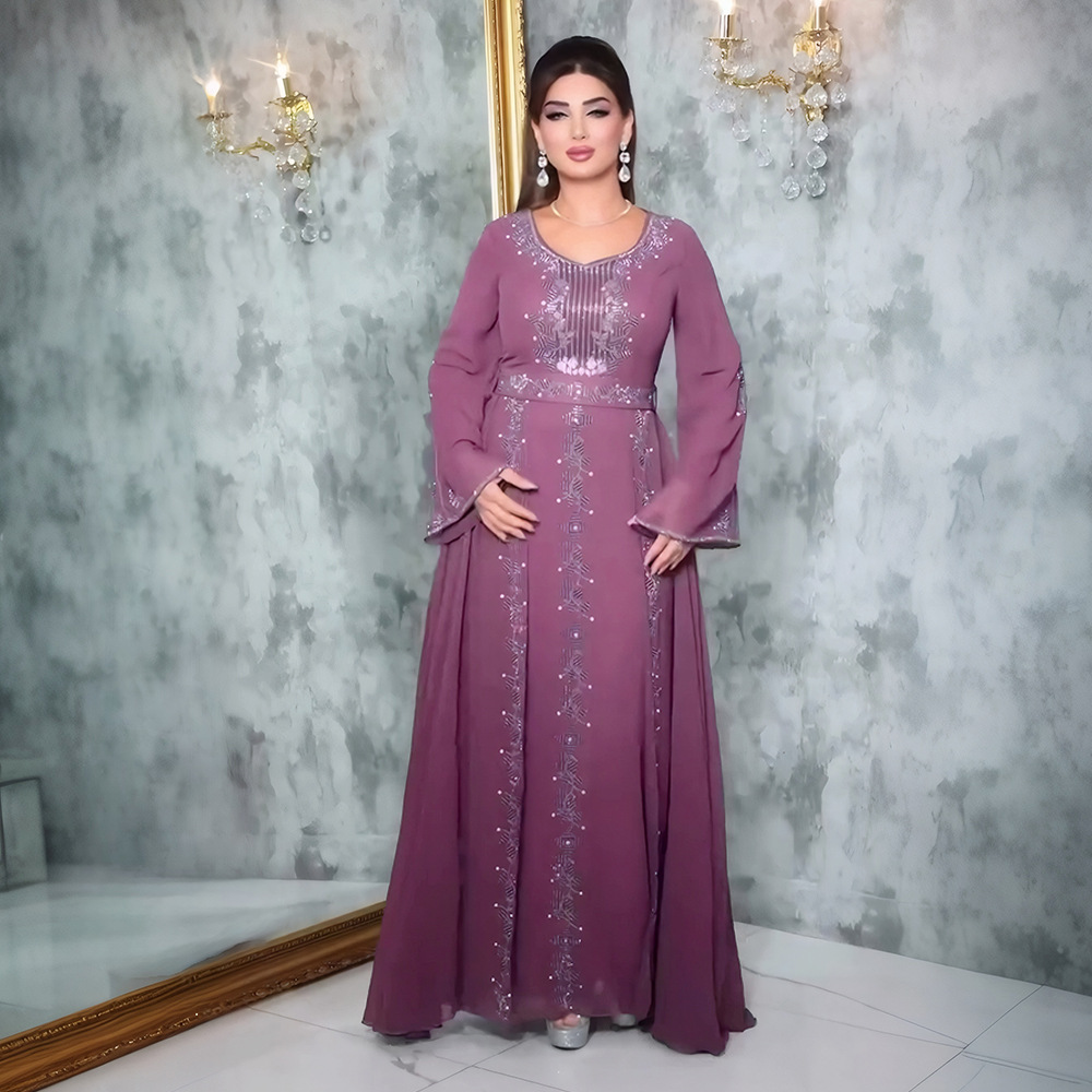 Abayas 2026 pour femmes, robes de soirée de luxe de Dubaï, mode musulmane africaine, caftan marocain, robes de soirée, boubou, robe djellaba femme