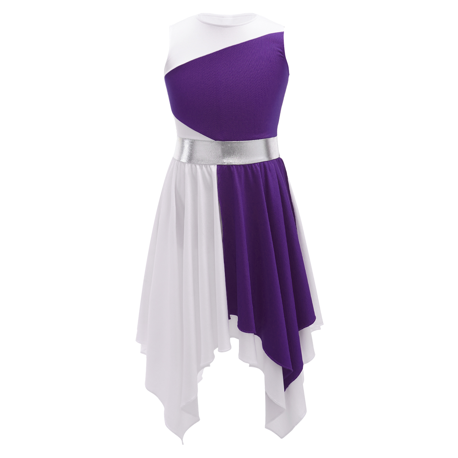 Robe Tunique de Danse Lyrique pour Filles, Costume de Chorale Liturgique, Ballet, Célébration, Adoration en Église, Tenue de Danse Contemporaine